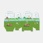 ファームアニマルズ&レッドトラクターバースデーパーティーテーマ フェイバーボックス (折り畳みなし)