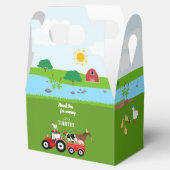 ファームアニマルズ&レッドトラクターバースデーパーティーテーマ フェイバーボックス (オープン)