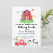 ファームアニマルドライブバイ誕生日パレード 招待状 (スタンド正面)