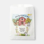 ファームアニマルバーンテーマの第2誕生日 フェイバーバッグ (正面)