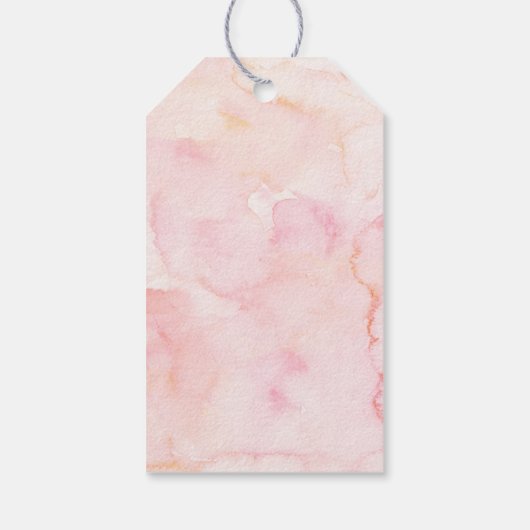 ファームアニマルフローラガールフイープギフトラベル ギフトタグ (裏面)