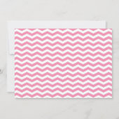 ファームアニマルベビーガール牛ベビーシャワー招待状 招待状 (裏面)