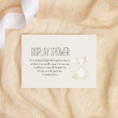 ファームアニマルメドウフレンズベビーディスプレイシャワー ノートカード