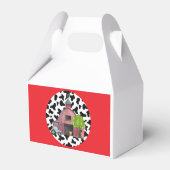 ファームアニマル納屋周囲の庭誕生日お気に入りカスタマイズ箱 フェイバーボックス (裏面サイド)