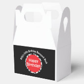 ファームアニマル納屋周囲の庭誕生日デコアフェイスボックス フェイバーボックス (オープン)