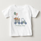 ファームアニマル誕生日キッズパーティー ベビーTシャツ (正面)