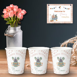 ファームアニマル誕生日キッズパーティー 紙コップ