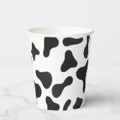 ファームアニマル誕生日牛プリント紙カップ 紙コップ (裏面)