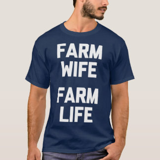ファームウィザードファームライフおもしろいことわざ農業ティー Tシャツ