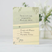 ファームウェディングRSVP 出欠カード (スタンド正面)