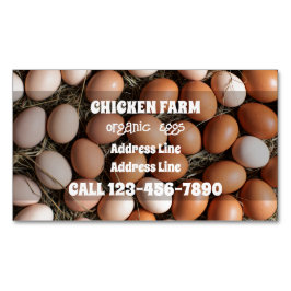 ファームエッグ マグネット名刺