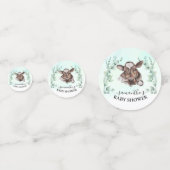 ファームカウカーフベビーシャワーユーカリ コンフェッティ (裏面)