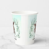 ファームカウカーフベビーシャワーユーカリ 紙コップ (右)