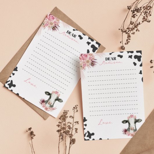 ファームカウタイムカプセルノートメッセージカード サンキューカード