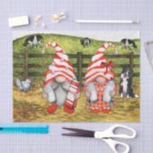 ファームカントリーカウミルキング格言風景 薄葉紙 (クラフト)