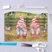 ファームカントリーカウミルキング格言風景 薄葉紙 (クラフト)