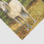 ファームカントリーホースカウボーイ格言風景 薄葉紙 (詳細)