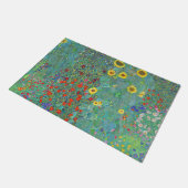 ファームガーデンウィズサンフラワーズバイグスタフクリムト ドアマット (アングル)