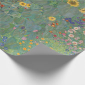 ファームガーデンサンフラワーズバイグスタフ絵画クリムト ラッピングペーパー (角)