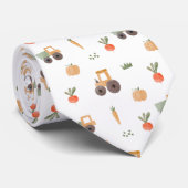 ファームガーデン水彩おもしろいパターン ネクタイ (ロール)