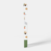 ファームガーデン水彩おもしろいパターン iPhoneケース (左側面)