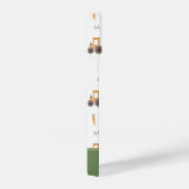 ファームガーデン水彩おもしろいパターン iPhoneケース (右側面)