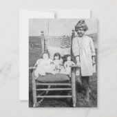 ファームガールと彼女の人形の友人のヴィンテージ (正面)