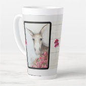 ファームガールアーティストミスターHehawラテマグ カフェラテマグ (左アングル)