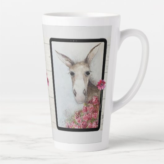 ファームガールアーティストミスターHehawラテマグ カフェラテマグ (右)