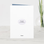 ファームガールウィズアメリカンフラッグ誕生日 カード (裏面)