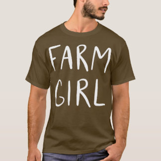 ファームガールウォメンズママママ農業アグレディ Tシャツ