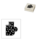 ファームガールズゴムブーツゴムスタンプ ラバースタンプ (押印)