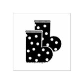 ファームガールズゴムブーツゴムスタンプ ラバースタンプ (インプリント)