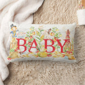 ファームガールボーイ子供部屋枕 ランバークッション (ブランケット)