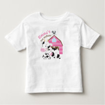 ファームガール誕生日Tシャツ