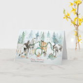 ファームクリスマスカード カード (黄色い花)