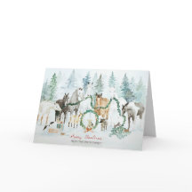 ファームクリスマスカード