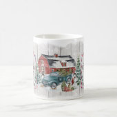 ファームクリスマスコーヒーマグ コーヒーマグカップ (中央)