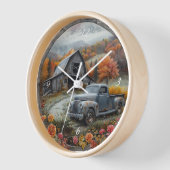 ファームク素朴ロック 壁時計 (傾斜)