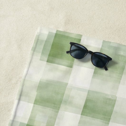 ファームグリーン クリーム プライド ブライダルシャワー ビーチタオル (インサイチュ)