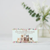 ファームグレイハウンドプードルオージープグコーギドッグス 名刺 (スタンド正面)