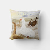 ファームゲーゼ、ウィンターオレンジ両面装飾用クッション クッション (正面)