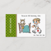 ファームコールおもしろい牛獣医院 名刺 (正面)