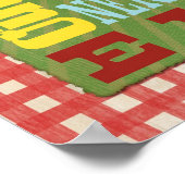 ファームサブウェイアートポスター – Old MacDonald Had a Farm ポスター (角)