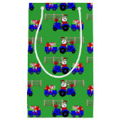 ファームサンタオントラクターギフト抱き枕 スモールペーパーバッグ (正面)