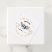 ファームショップはちみつ瓶ラベル小規模企業 フェイバータグ (インサイチュ)