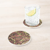 ファームシリーズ – 殻なしエンドウ豆コースター コースター (側面)