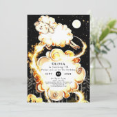 ファームシ魅力的ープ誕生日 招待状 (スタンド正面)