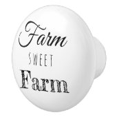 ファームスウィートファーム素朴 セラミックノブ (右)