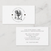 ファームスクアオーガニックービジネスカード 名刺 (正面/裏面)